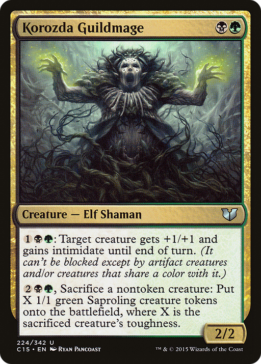 Korozda Guildmage (C15-224) [Commander 2015] MTG Single Wizards of the Coast