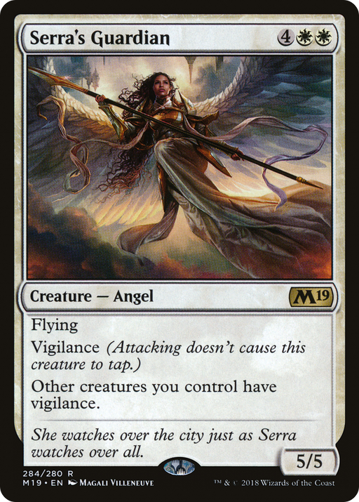 Serra's Guardian (M19-284) [Core Set 2019] MTG Single Wizards of the Coast