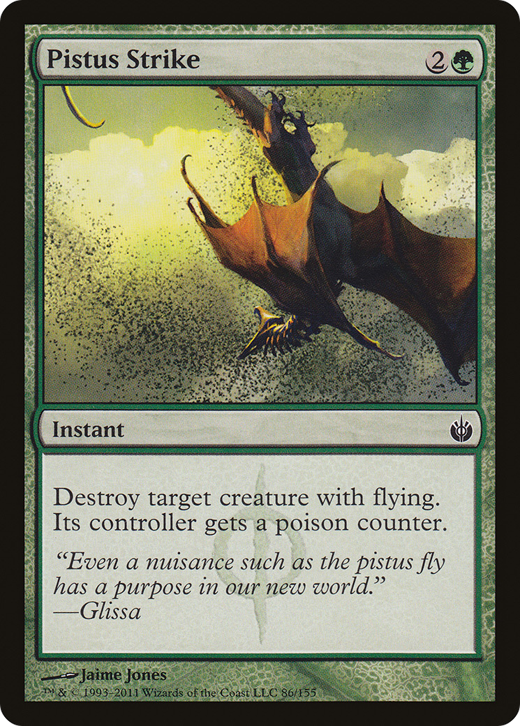 Pistus Strike (MBS-086) [Mirrodin Besieged] MTG Single Wizards of the Coast