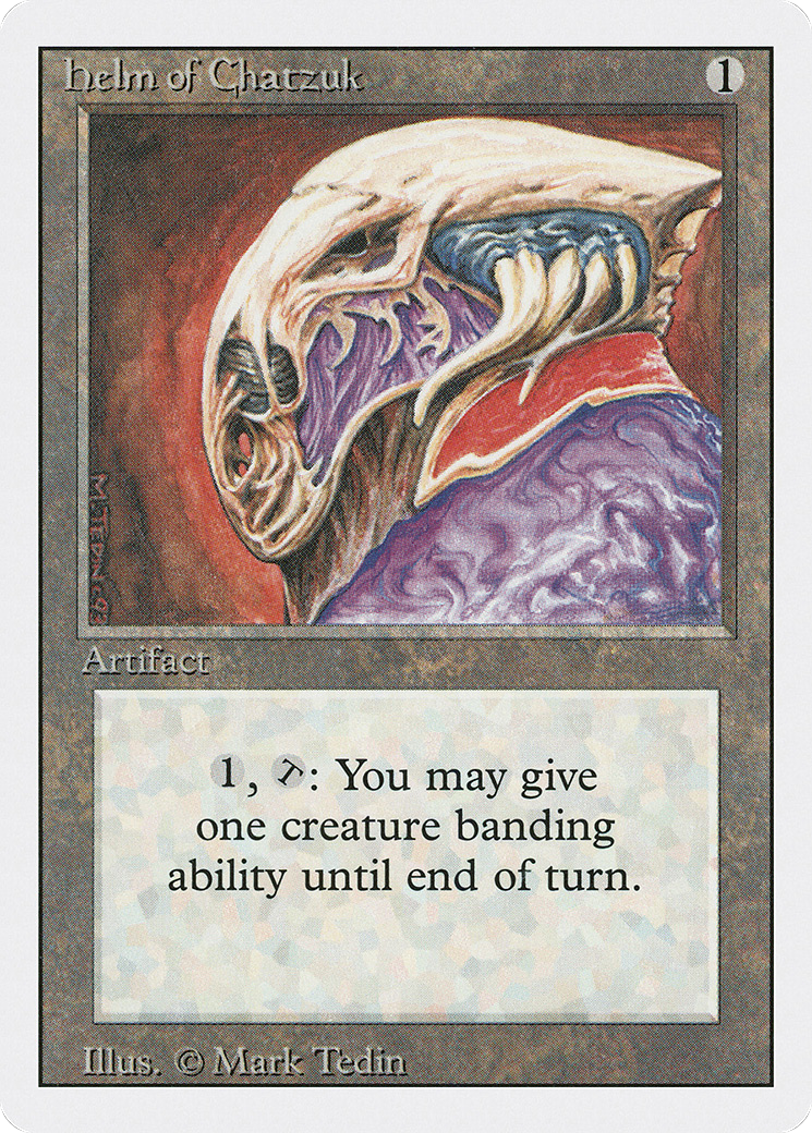 Helm of Chatzuk (3ED-250) [Revised Edition] MTG Single Wizards of the Coast