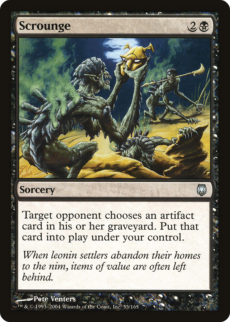 Scrounge (DST-053) [Darksteel] MTG Single Wizards of the Coast