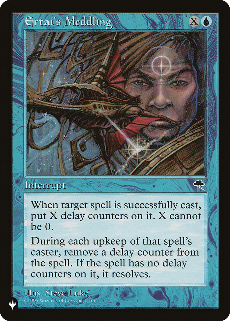 Ertai's Meddling (LIST-TMP-61) [Mystery Booster] The List MTG Single Wizards of the Coast