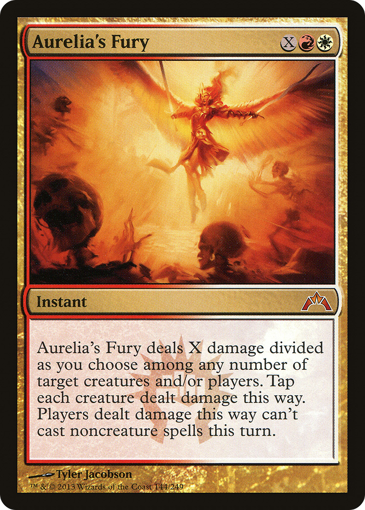 Aurelia's Fury (GTC-144) [Gatecrash] Foil MTG Single Wizards of the Coast
