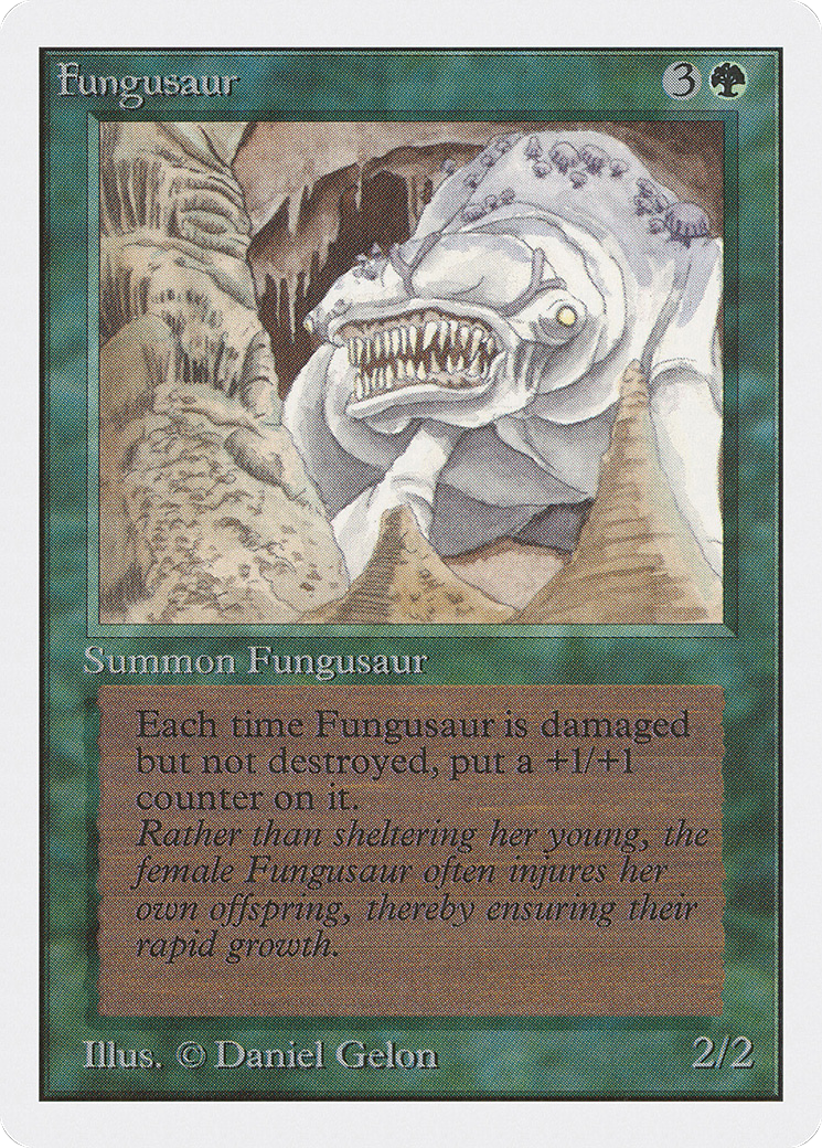Fungusaur (2ED-196) [Oldschool] Unlimited Edition MTG Single Wizards of the Coast