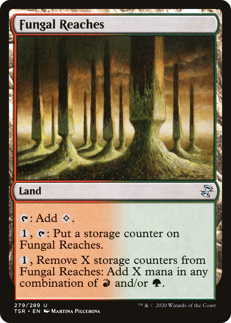 Fungal Reaches (TSR-279) [Time Spiral Remastered] Foil MTG Single Wizards of the Coast