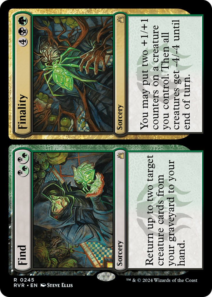 Find // Finality (RVR-245) [Ravnica Remastered] MTG Single Wizards of the Coast