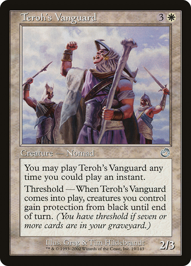 Teroh's Vanguard (TOR-019) [Torment] MTG Single Wizards of the Coast