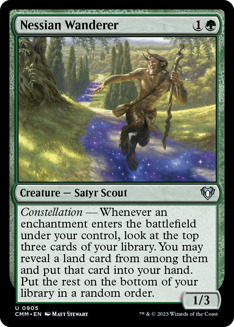 Nessian Wanderer (CMM-905) [Commander Masters] MTG Single Wizards of the Coast