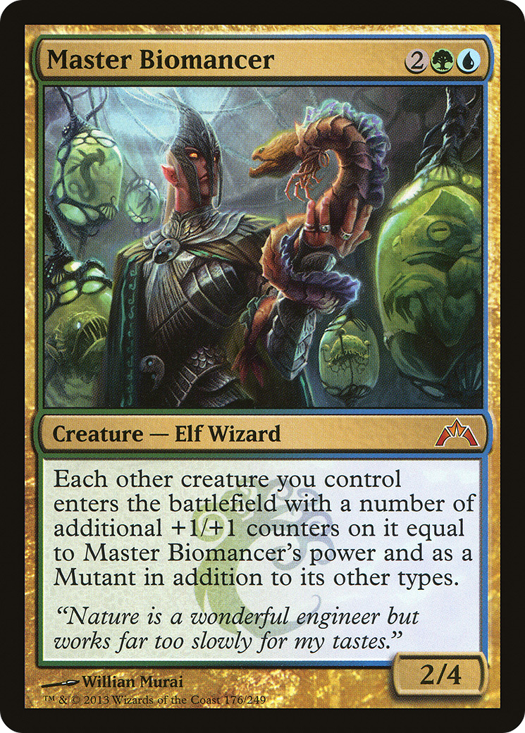 Master Biomancer (GTC-176) [Gatecrash] MTG Single Wizards of the Coast