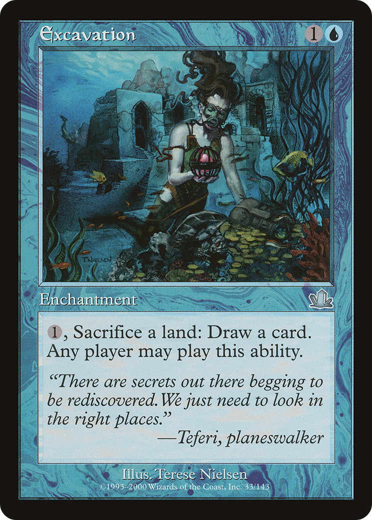 Excavation (PCY-033) [Prophecy] Foil MTG Single Wizards of the Coast