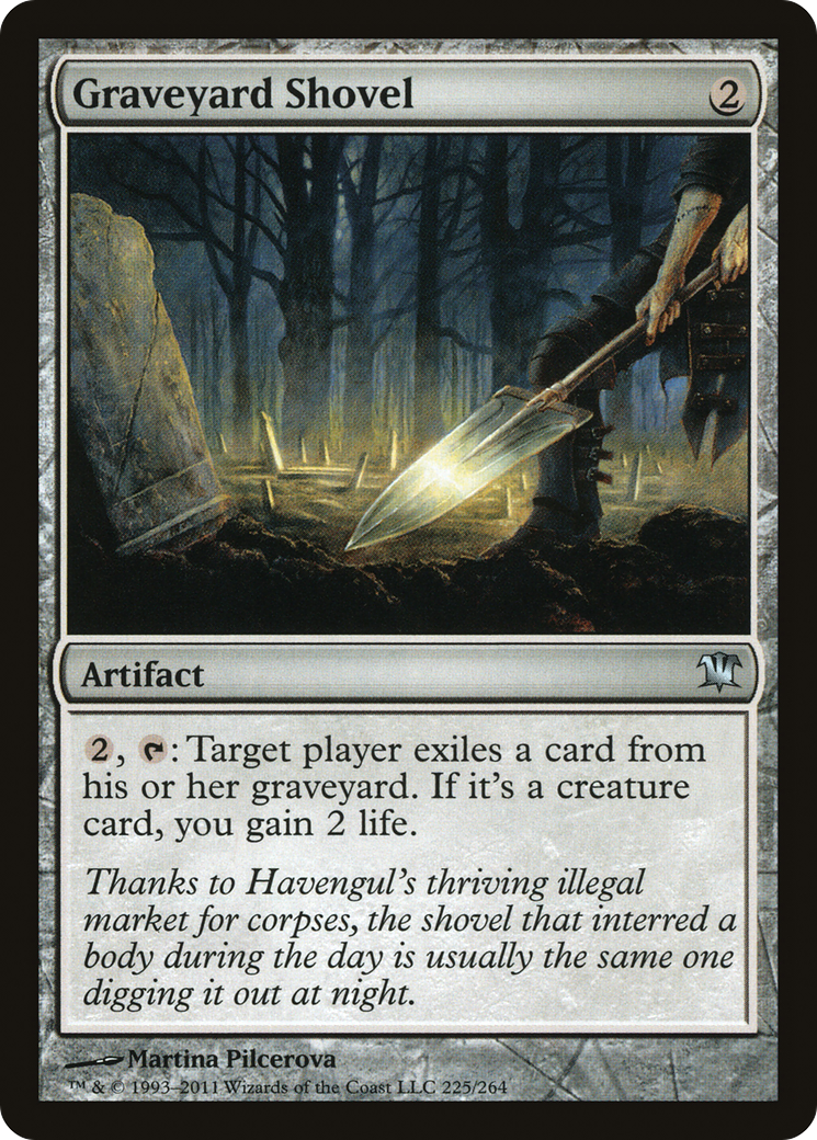 Graveyard Shovel (ISD-225) [Innistrad] Foil MTG Single Wizards of the Coast