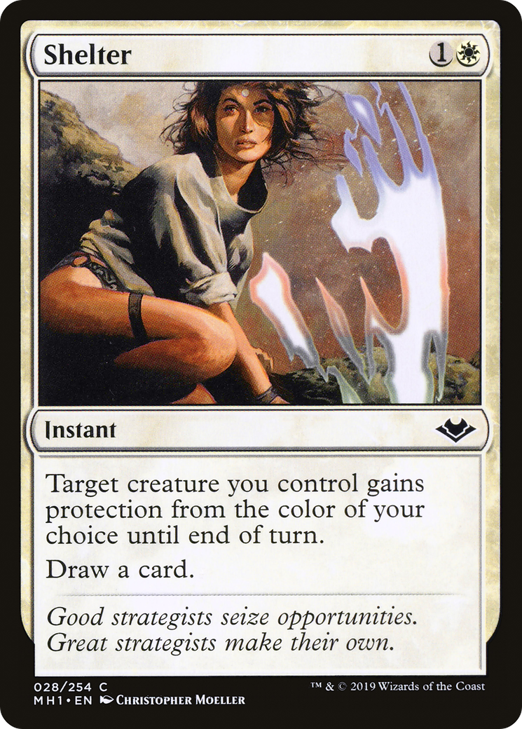 Shelter (MH1-028) [Modern Horizons] Foil MTG Single Modern Horizons
