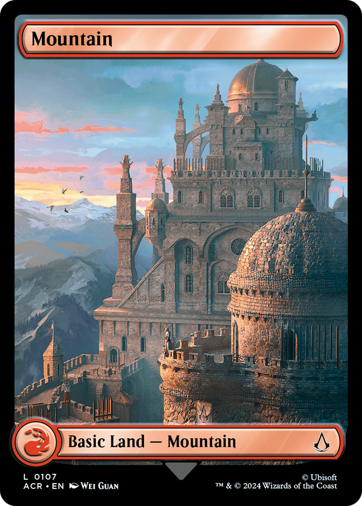 Mountain (0107) (ACR-107) [Assassin's Creed] Foil MTG Single Wizards of the Coast