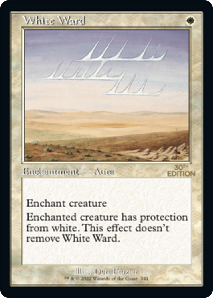 White Ward (30A-341) [30th Anniversary Edition] MTG Single Wizards of the Coast