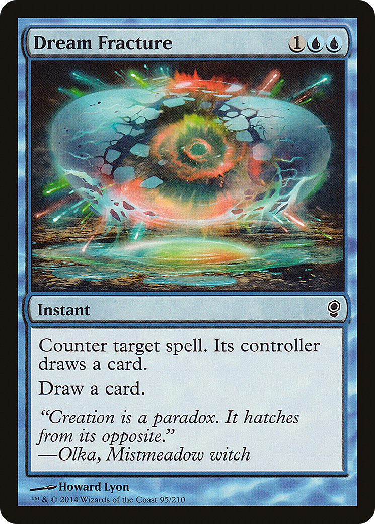 Dream Fracture (CNS-095) [Conspiracy] Foil MTG Single Wizards of the Coast