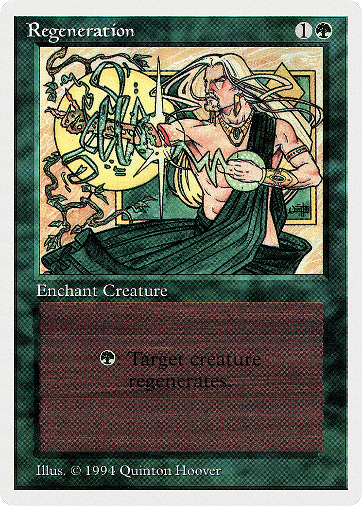 Regeneration (SUM-213) [Misc] Summer Magic / Edgar MTG Single Wizards of the Coast