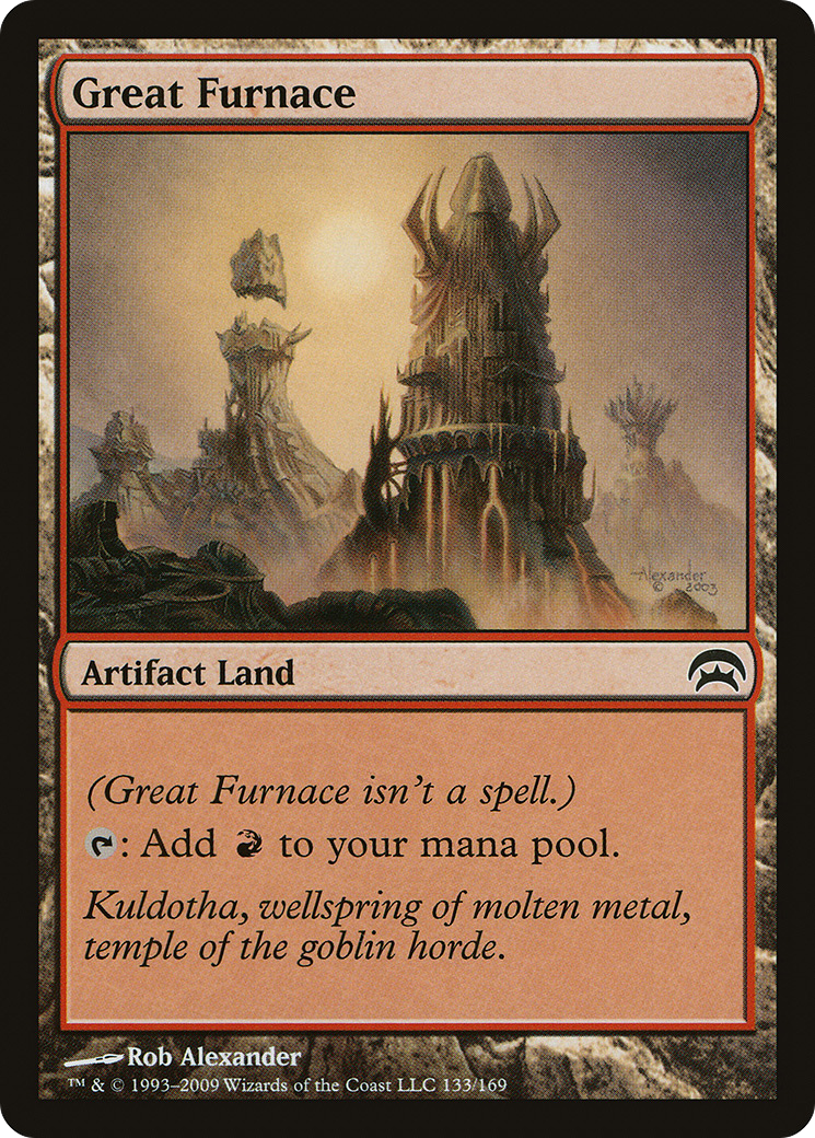 Great Furnace (HOP-133) [Misc] Planechase MTG Single Wizards of the Coast