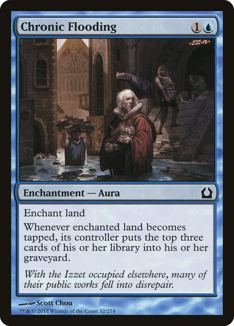 Chronic Flooding (RTR-032) [Return to Ravnica] Foil MTG Single Wizards of the Coast