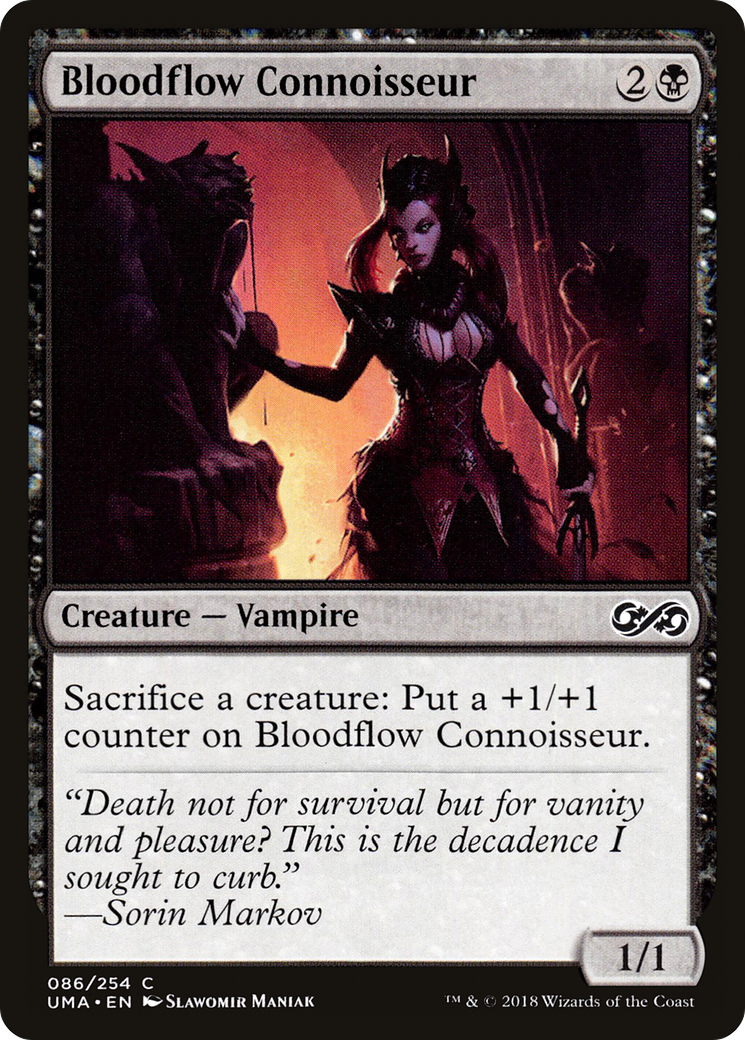 Bloodflow Connoisseur (UMA-086) [Ultimate Masters] Foil MTG Single Wizards of the Coast