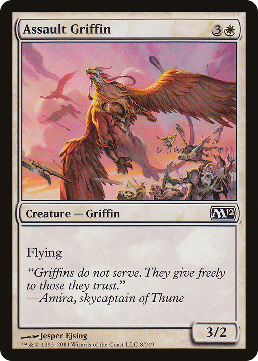 Assault Griffin (M12-008) [Magic 2012] MTG Single Wizards of the Coast
