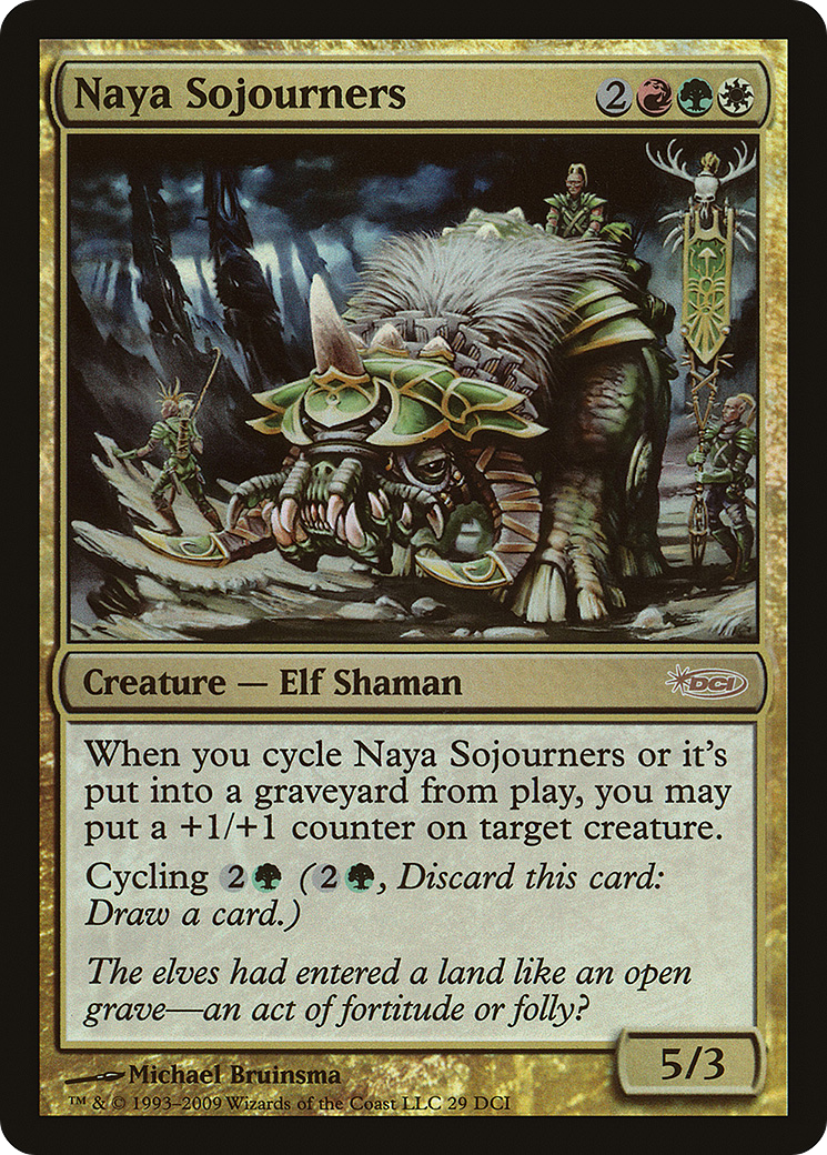 Naya Sojourners (GAME-029) [Misc] DCI Promos Foil MTG Single Wizards of the Coast