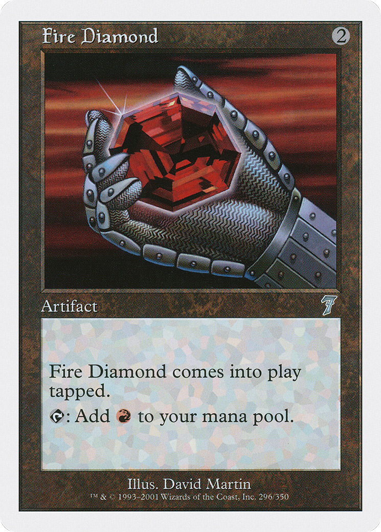 Fire Diamond (7ED-296) [7th Edition] MTG Single Wizards of the Coast