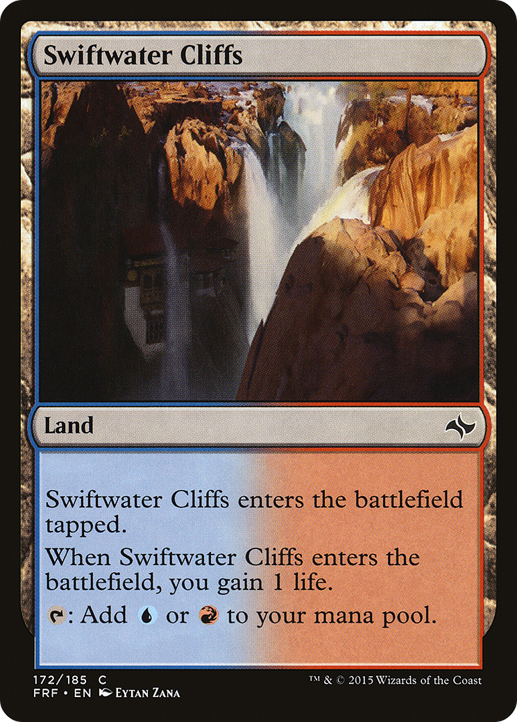 Swiftwater Cliffs (FRF-172) [Fate Reforged] Foil MTG Single Wizards of the Coast