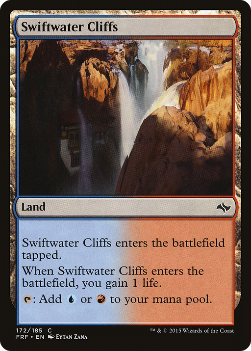 Swiftwater Cliffs (FRF-172) [Fate Reforged] Foil MTG Single Wizards of the Coast