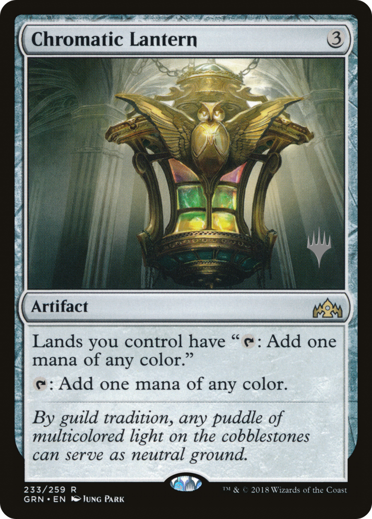 Chromatic Lantern (PPM20-233) [Guilds of Ravnica Promos] MTG Single Wizards of the Coast