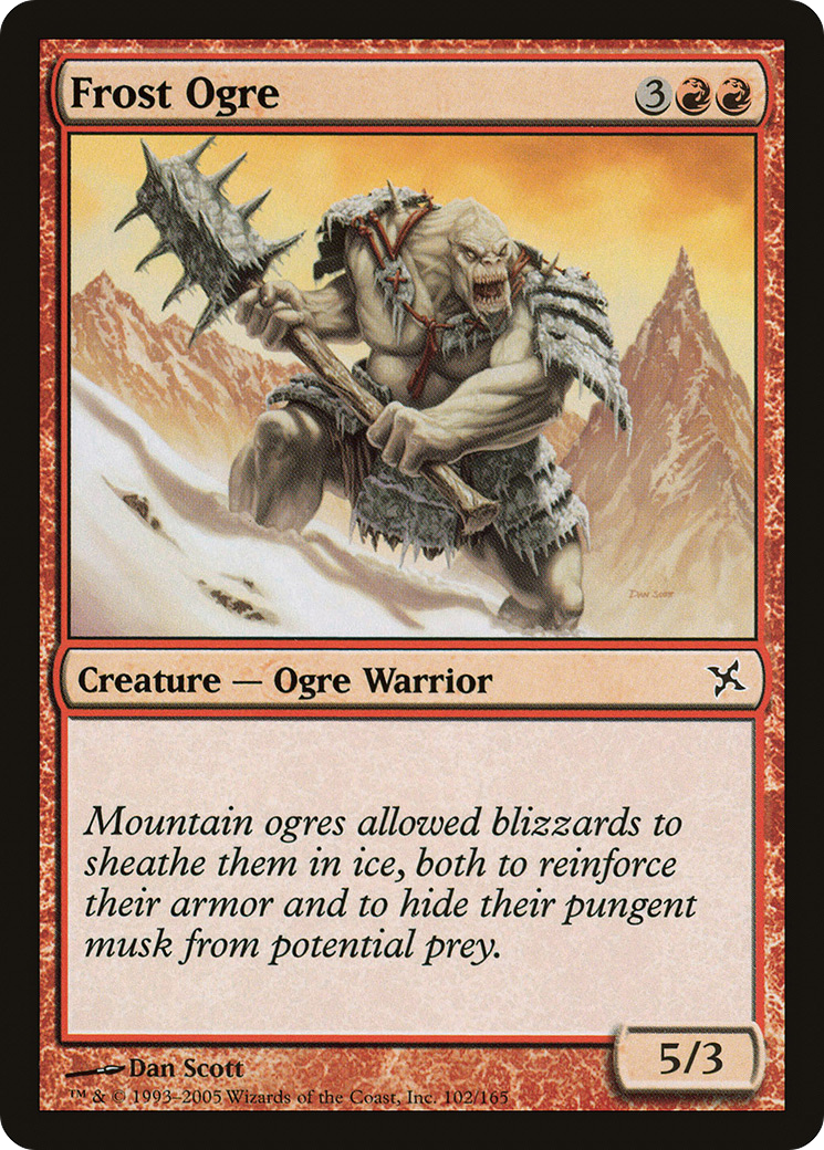 Frost Ogre (BOK-102) [Betrayers of Kamigawa] Foil MTG Single Wizards of the Coast
