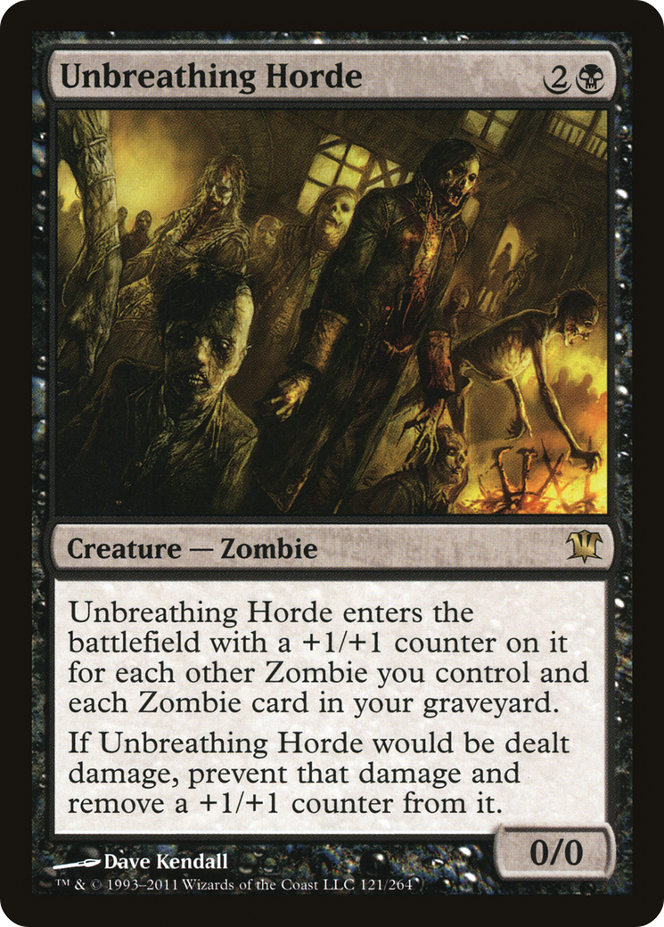 Unbreathing Horde (ISD-121) [Innistrad] Foil MTG Single Wizards of the Coast