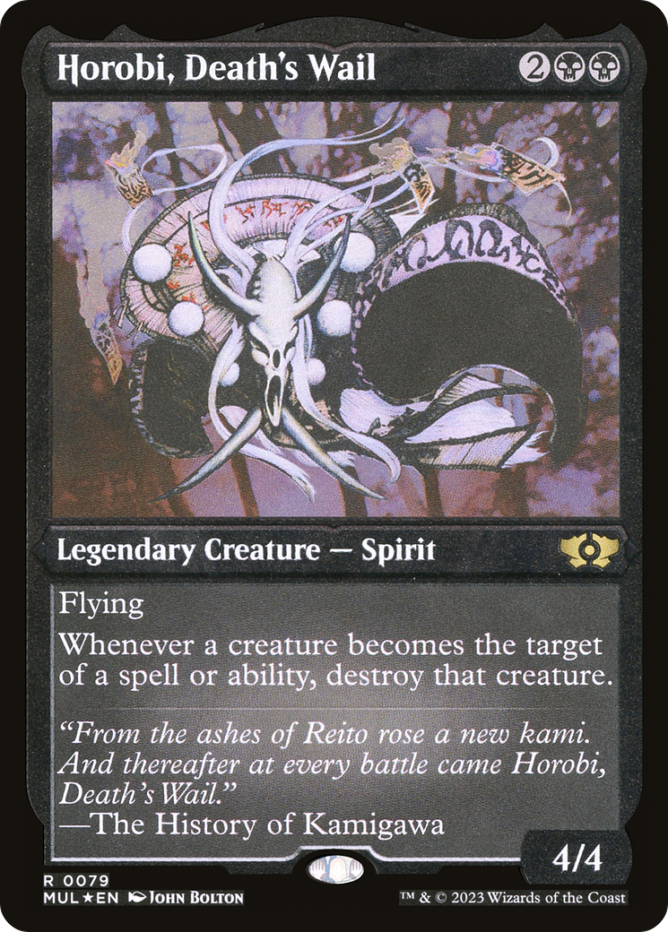 Horobi, Death's Wail (MUL-079) [Multiverse Legends] Foil MTG Single Multiverse Legends