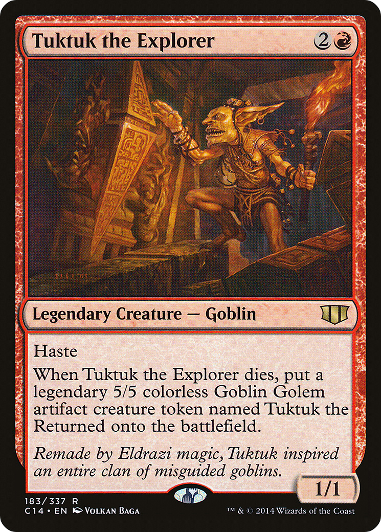 Tuktuk the Explorer (C14-183) [Commander 2014] MTG Single Wizards of the Coast