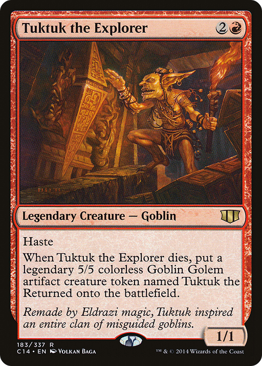 Tuktuk the Explorer (C14-183) [Commander 2014] MTG Single Wizards of the Coast