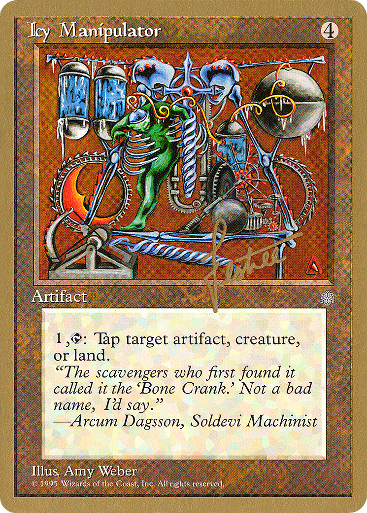 Icy Manipulator - 1996 Bertrand Lestree (ICE) (WCD-) [Misc] Pro Tour Collector Set MTG Single Wizards of the Coast