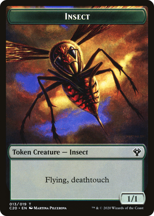 Insect (TC20-013) [Tokens] Commander 2020 Tokens MTG Single Wizards of the Coast