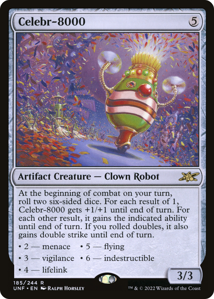 Celebr-8000 (UNF-185) [Unfinity] MTG Single Wizards of the Coast