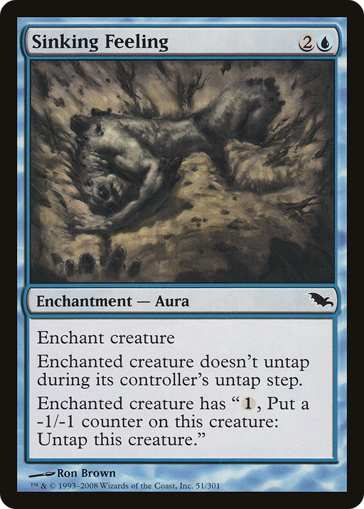 Sinking Feeling (SHM-051) [Shadowmoor] MTG Single Wizards of the Coast