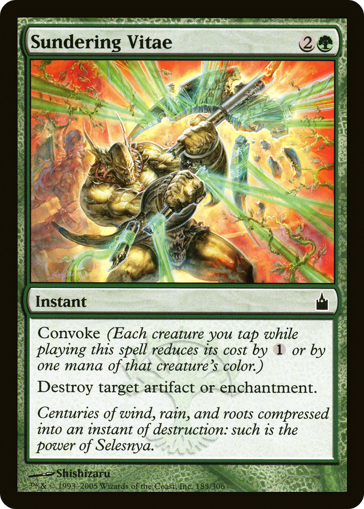 Sundering Vitae (RAV-185) [Ravnica: City of Guilds] Foil MTG Single Wizards of the Coast