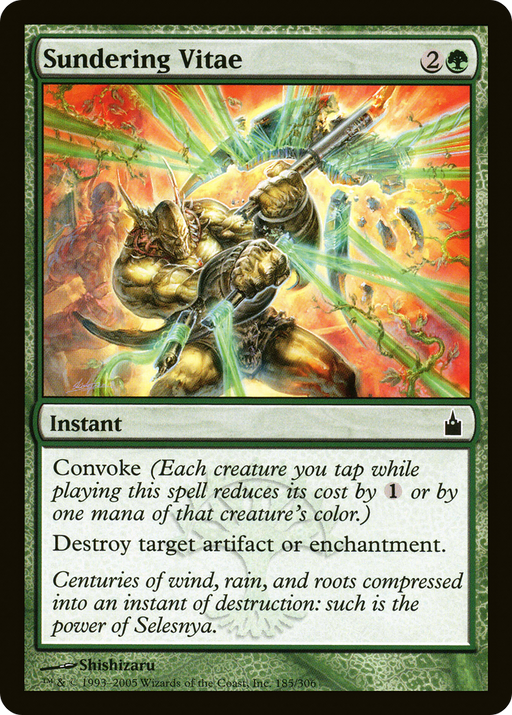 Sundering Vitae (RAV-185) [Ravnica: City of Guilds] Foil MTG Single Wizards of the Coast