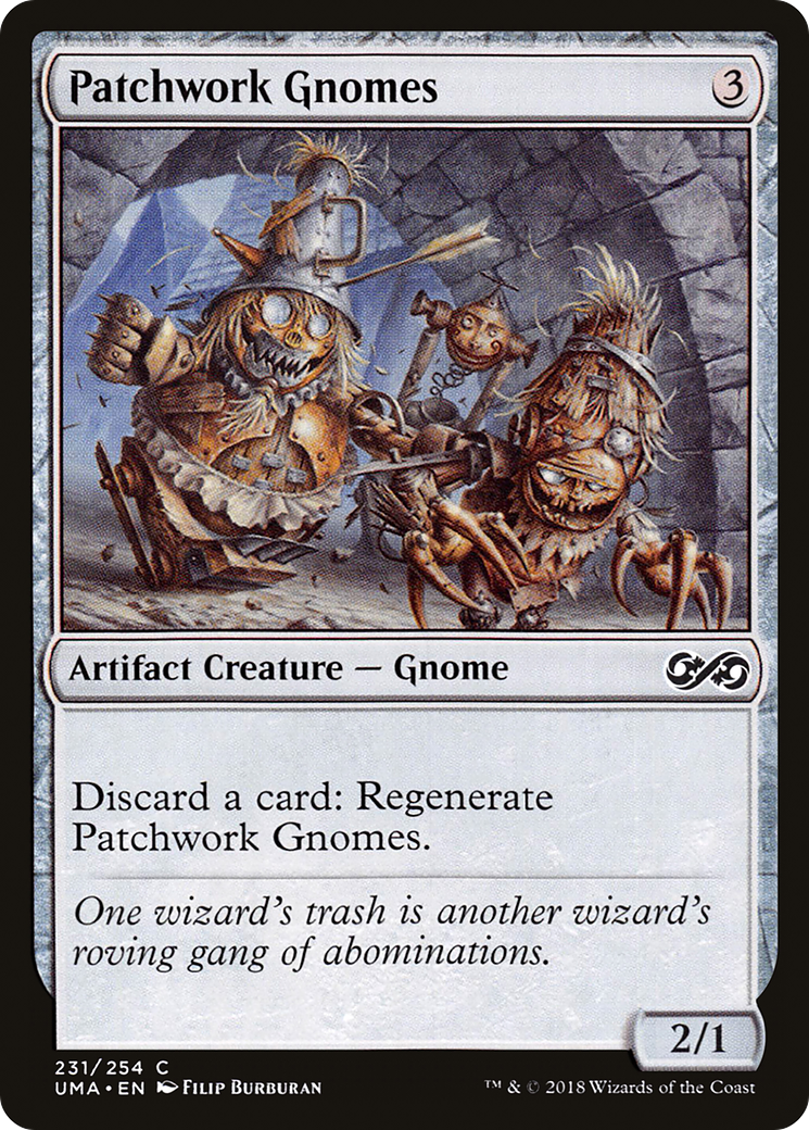 Patchwork Gnomes (UMA-231) [Ultimate Masters] Foil MTG Single Wizards of the Coast