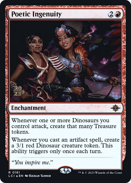 Poetic Ingenuity (PRE-161) [The Lost Caverns of Ixalan Promos] Foil MTG Single Wizards of the Coast