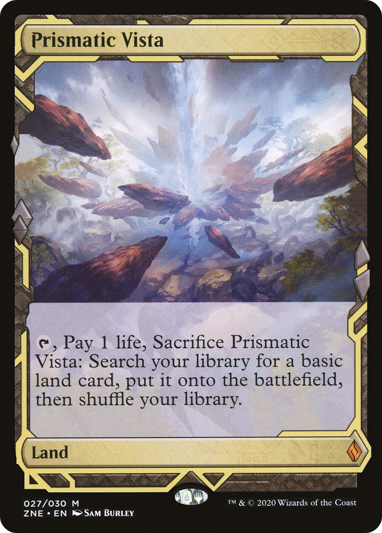 Prismatic Vista (ZNE-027) [Zendikar Rising Expeditions] MTG Single Wizards of the Coast