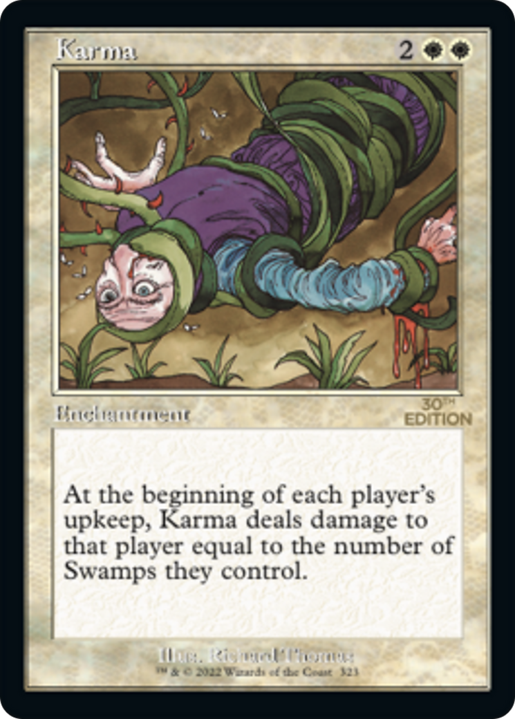 Karma (30A-323) [30th Anniversary Edition] MTG Single Wizards of the Coast