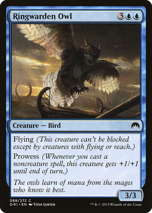 Ringwarden Owl (ORI-068) [Magic Origins] Foil MTG Single Wizards of the Coast