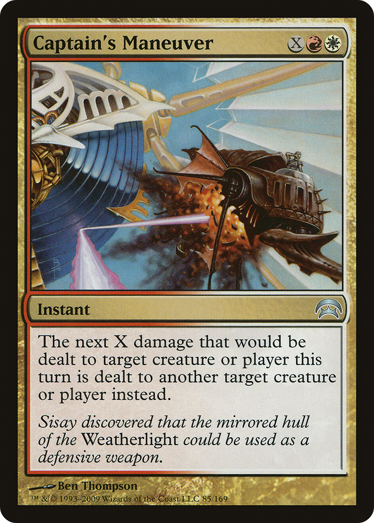 Captain's Maneuver [Planechase] MTG Single Magic: The Gathering