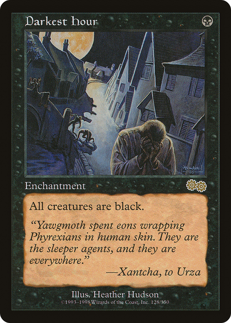 Darkest Hour [Urza's Saga] MTG Single Magic: The Gathering
