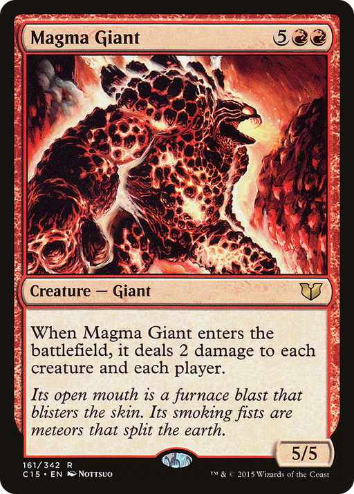 Magma Giant (C15-161) [Commander 2015] MTG Single Wizards of the Coast