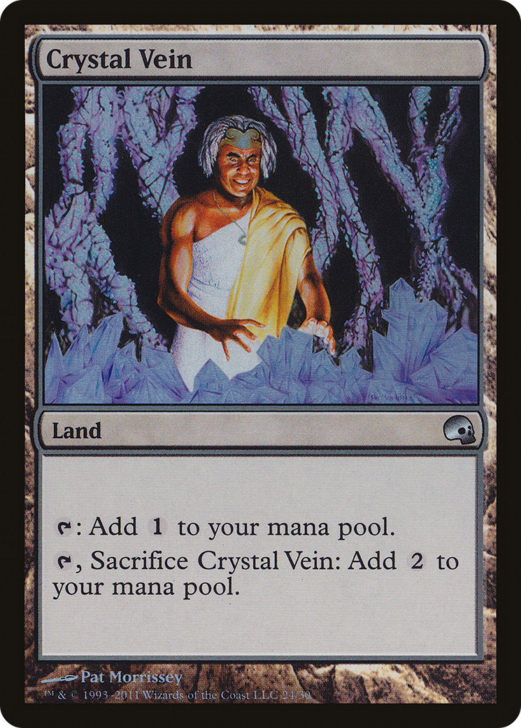 Crystal Vein (GRV-024) [Misc] Premium Deck Series: Graveborn Foil MTG Single Wizards of the Coast