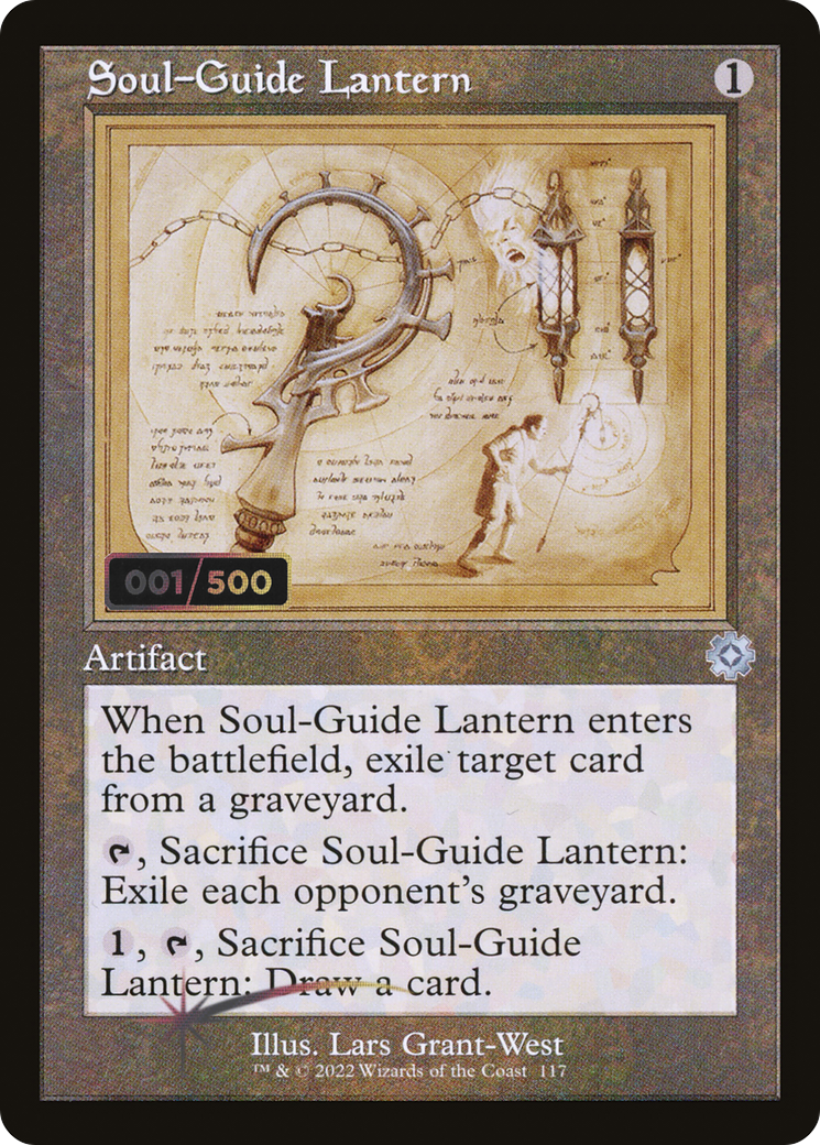 Soul-Guide Lantern (BRR-117Z) [The Brothers' War Retro Artifacts] Foil MTG Single Wizards of the Coast